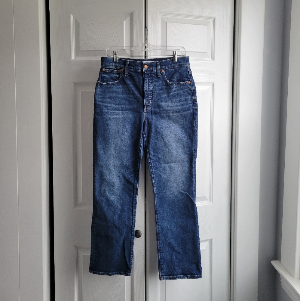 Madewell Slim Demi-Boot Denim Size 28